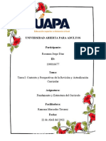 TAREA 1 Fundamento y Estructura Del Curriculo