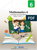 LAS Grade 6 Q1 Math Week 1.1