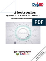 Electronics: Quarter III - Module 3: Lesson 1