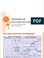 Modes of Interventation