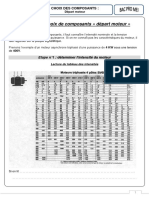 Choix Des Composants Depart Moteur