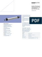 Series LWG: Position Transducers Pivot Head Mounting Potentiometric Up To 750 MM, IP65