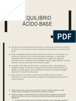 Apuntes Equilibrio Acido-Base