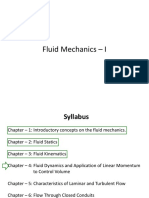 Fluid Mechanics - I