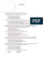 Name: Score: Course: BSED 4-ENGLISH Date: I. Multiple Choice. Encircle The Letter of The Best Answer