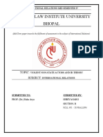 Violent - Non-State - Actors - and - IR - Theory Project Mid Term Sem 4