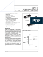 16 Mbit (2Mb x8 or 1Mb x16) Low Voltage Uv Eprom and Otp Eprom