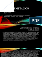 Oxidos Metalico