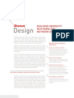 Ibwave Design Specsheet