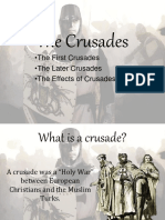 The Crusades and The Effects of The Crusades