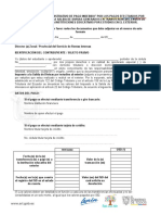 Formato ISD Por Estudios en El Exterior