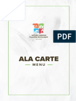 Ala Carte & Beverage Menus