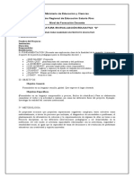 Práctica - Esquema para Elaborar Un Proyecto.