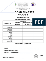 Second Quarter-Gr4-Ww-Pt-With-Answer-Key