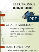 Basic Electronics: Arduino Uno: Christopher John I. Gayta, Ece, Ect