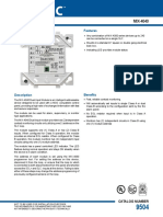 Dual Input Module MIX-4040: Features