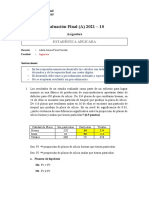 Examen Final - Estadistica Resuleta