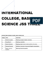 Basic Science Jss 3 2nd Term Note