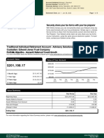 Traditional Individual Retirement Account - Advisory Solutions Fund Model Custodian: Edward Jones Trust Company