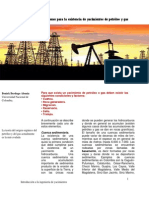 Condiciones para La Existencia de Yacimientos de Petróleo y Gas