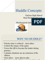 No Huddle Concepts