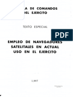 Empleo de Navegadores Satelitales