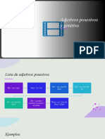 Possessives and Genitive