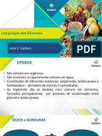 Composição Dos Alimentos 2021.2 - Aula 2 Lipídeos