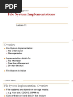 L11 - File System Implementations