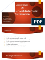 Computer Architecture and Organization