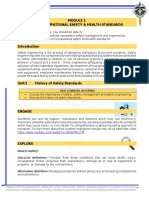 MODULE 1 Introduction To Process Safety Engineering