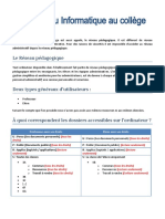 PAGE2 - INFO - Le Réseau Informatique Au Collège