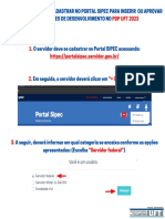 Tutorial - Cadastro Sipec - PDP 2023