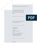 The Spintronic Scanner For Cancer Detection Full Report