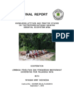 Final Report of KAP Study On Katingan Kahayan EEA LPPM PGRI