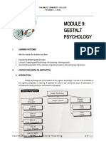 Module 9 Gestalt Psychology