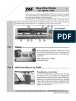Quick Start Guide: 100 System Cutter