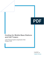 Cooling For Mobile Base Stations and Cell Towers