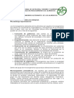 Microorganismos Alter Antes de Los Alimentos