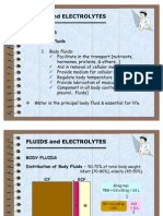 Fluids and Electrolytes