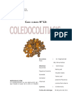 Coledocolitiasis