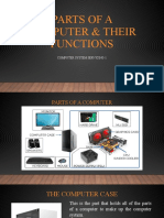 Parts of A Computer & Their Functions CSS Lesson1