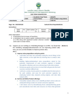 DAP QP Cum Answer Paper