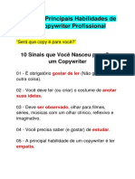 Aula 66 - Habilidades de Um Copywriter Profissional