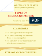 Types of Microcomputers