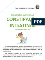 Orientacoes Nutricionais Constipacao Intestinal