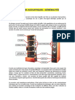 Enceintes Acoustiques - Les Bases