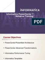 Informatica Advanced Training