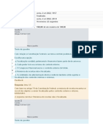 Exercício de Fixação Introdução Ao Controle Interno - Módulo II Ilb Senado