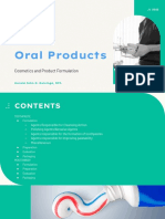 Oral Products - Toothpaste